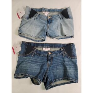 Maternity Jean Shorts Isabel Maternity by Ingrid & Isabel Size 4 (2 pairs)